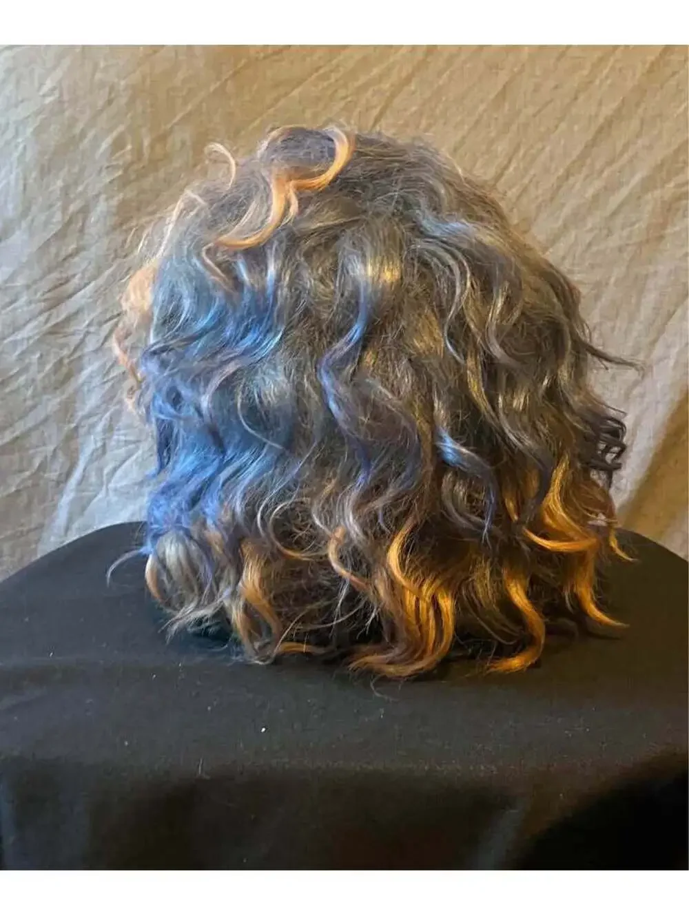 Wavy Multi-Color Lace Front Wig